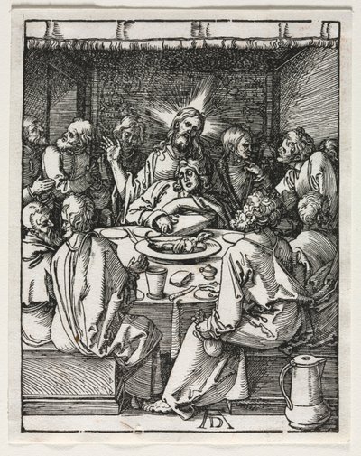 Küçük Tutku: Son Akşam Yemeği. by Albrecht Dürer