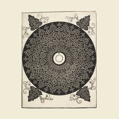 Üçüncü Düğüm (Beyaz Madalyonlu Geçmeli Desen) by Albrecht Dürer