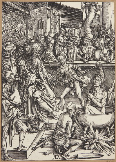Evangelist Aziz John'un İşkencesi by Albrecht Dürer