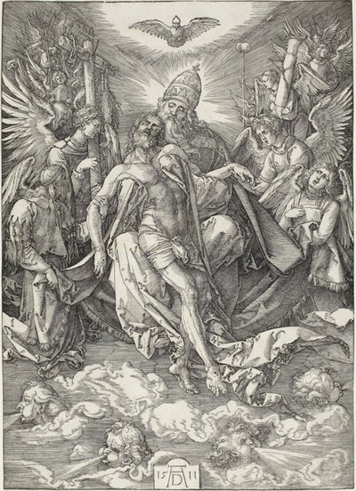 Üçlü Birlik (Grace of See) by Albrecht Dürer
