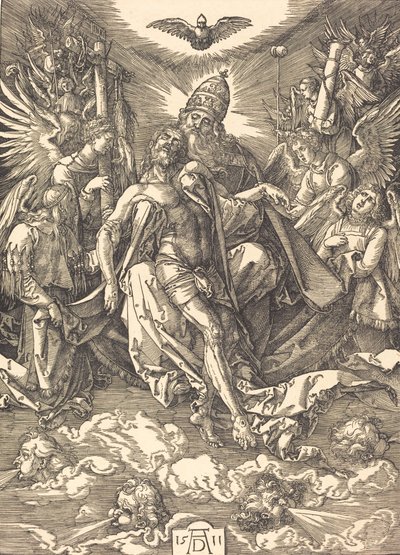 Üçlü Birlik, 1511. by Albrecht Dürer