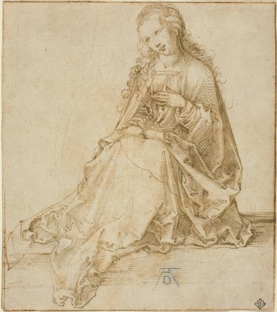 Bakire Açıklandı by Albrecht Dürer