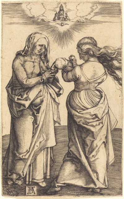 Aziz Anne ile Bakire ve Çocuk by Albrecht Dürer