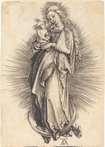 Hilaldeki Bakire by Albrecht Dürer