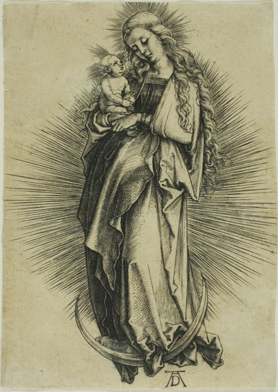Hilaldeki Bakire by Albrecht Dürer
