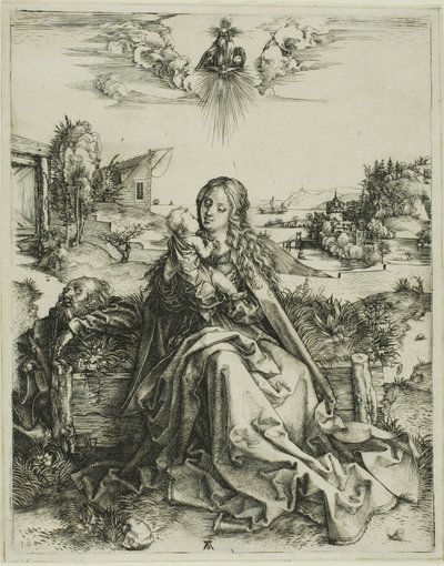Yusufçuk ile Bakire by Albrecht Dürer