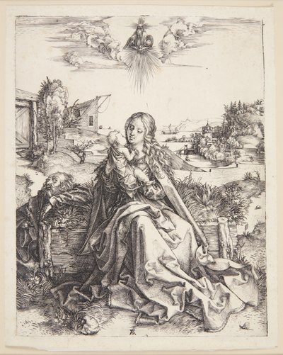 Yusufçuk ile Bakire by Albrecht Dürer