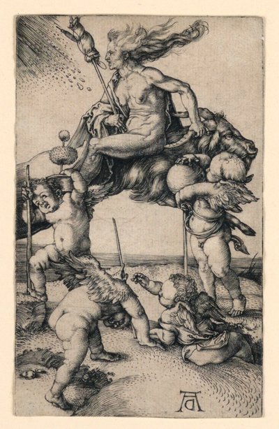 Cadı by Albrecht Dürer