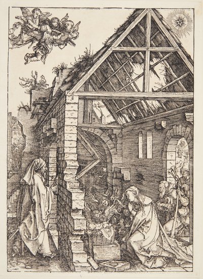 Çobanların hayranlığı by Albrecht Dürer