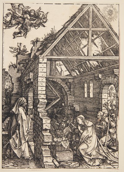 Çobanların hayranlığı by Albrecht Dürer
