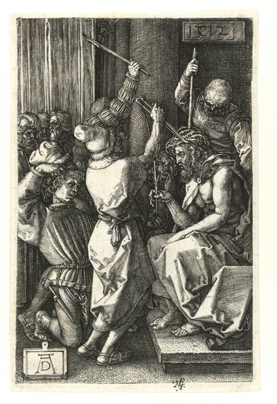 Dikenlerin taç giyme töreni, 1512 by Albrecht Dürer