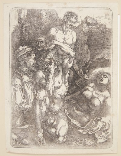 çaresiz adam by Albrecht Dürer