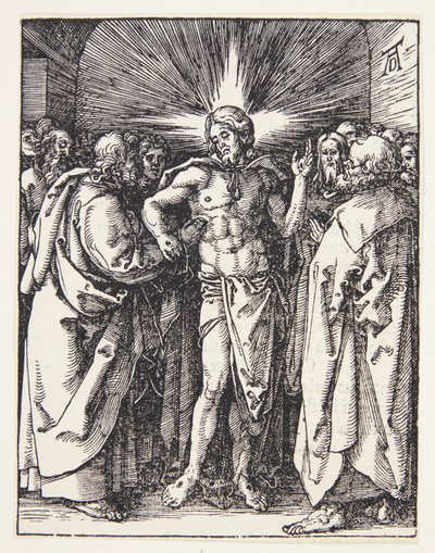 şüpheci Thomas by Albrecht Dürer