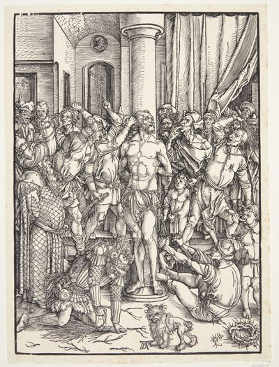 kırbaçlanma by Albrecht Dürer