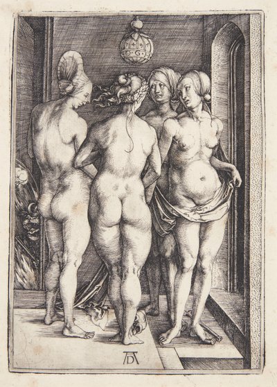 dört cadı by Albrecht Dürer