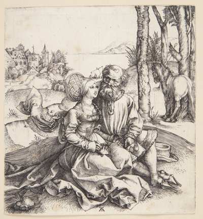 Düzensiz çift by Albrecht Dürer