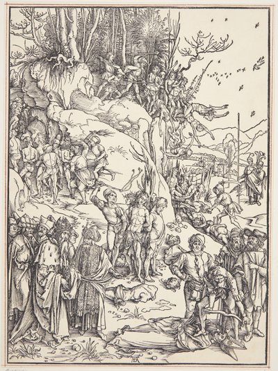 On bin şehit by Albrecht Dürer