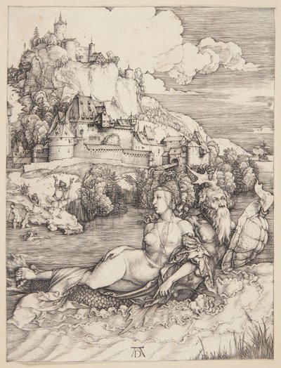 deniz canavarı by Albrecht Dürer
