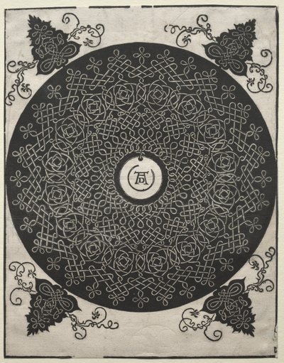 Üçüncü Düğüm. by Albrecht Dürer