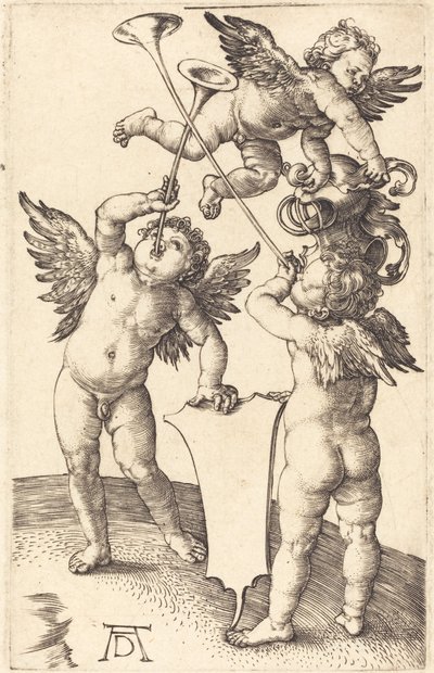 Üç Cin by Albrecht Dürer