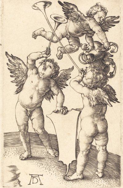 Üç Cin, c. 1505. by Albrecht Dürer