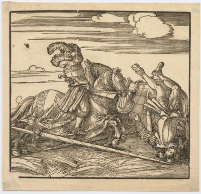 Turnuva, ç. 1516 by Albrecht Dürer