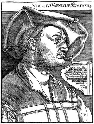 Ulrich Varnbüler, 1522, 1936 by Albrecht Dürer