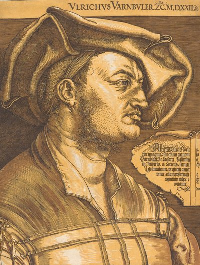 Ulrich Varnbüler, 1522 yayınlandı c. 1620. by Albrecht Dürer