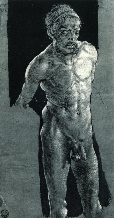 çıplak otoportre by Albrecht Dürer