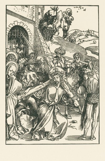 Çarmıhı taşıyan İsa, 1500 civarı (gravür) by Albrecht Dürer or Duerer