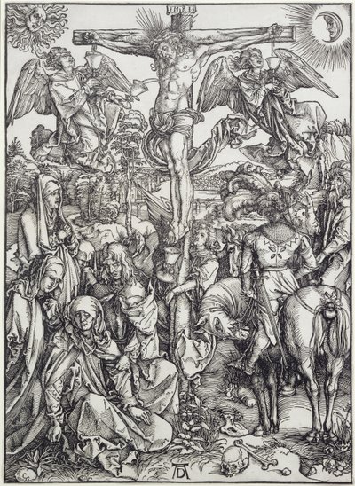 Çarmıhtaki İsa (Büyük Tutku) (gravür) by Albrecht Dürer