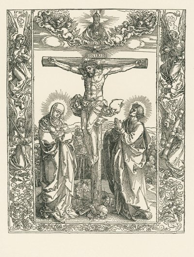 Çarmıhtaki İsa by Albrecht Dürer or Duerer