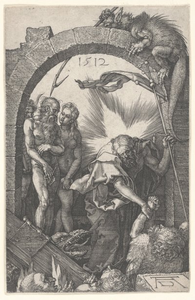 Cehennem Harrowing by Albrecht Dürer