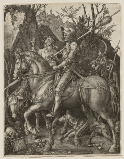 Şövalye, Ölüm ve Şeytan by Albrecht Dürer