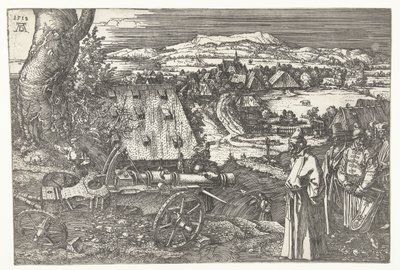 Top ile manzara by Albrecht Dürer or Duerer