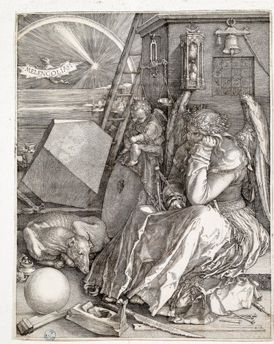 Melankoli I (Gravür by Albrecht Dürer