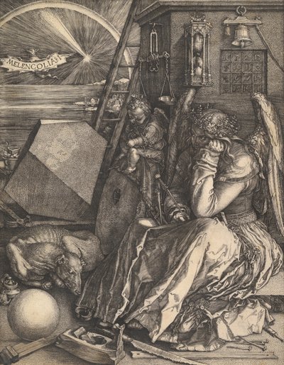 melenkolya ben by Albrecht Dürer