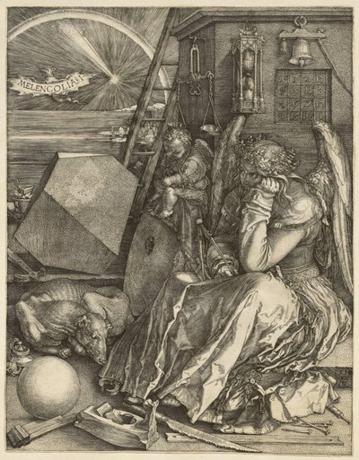 Melenkolya I, 1514 by Albrecht Dürer