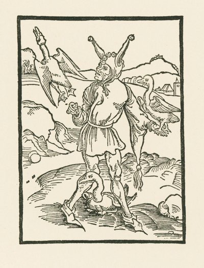 Narr hur as vern by Albrecht Dürer or Duerer