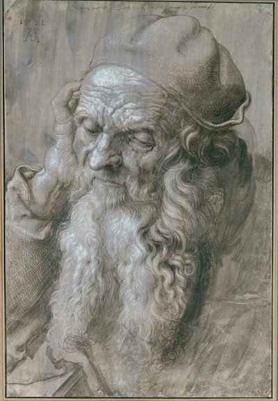 Yaşlı Adam - Bir aziz için çalışın by Albrecht Dürer or Duerer