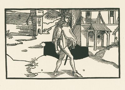 Phaedria, c.1492-93 (gravür) by Albrecht Dürer or Duerer