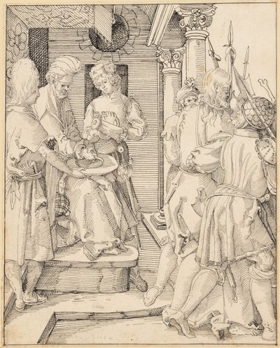 Pilatus ellerini yıkıyor by Albrecht Dürer