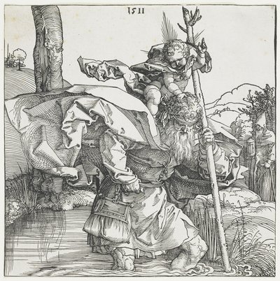 Aziz Christopher by Albrecht Dürer
