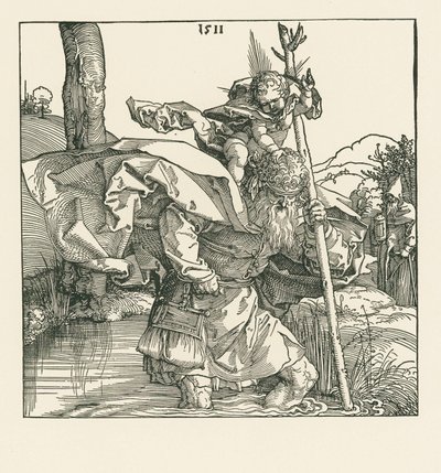 Aziz Christopher by Albrecht Dürer or Duerer