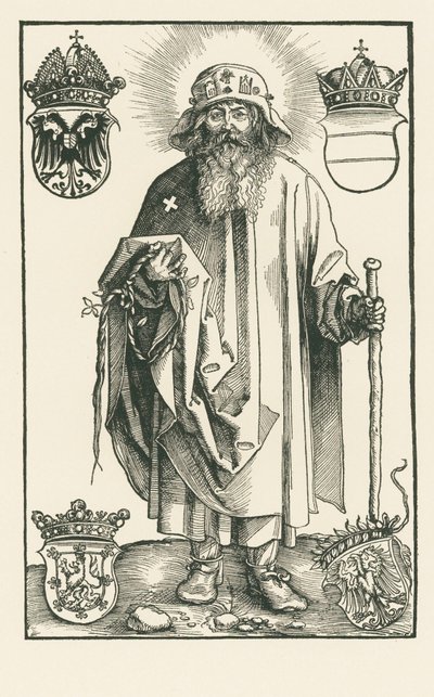 Bir Hacı Olarak Aziz Koloman by Albrecht Dürer or Duerer