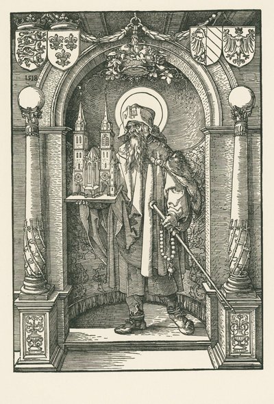 Nişteki Aziz Sebald by Albrecht Dürer or Duerer