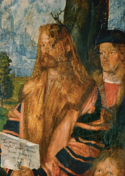 Otoportre by Albrecht Dürer or Duerer