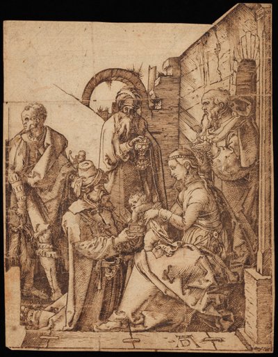 Büyücülerin Hayranlığı by Albrecht Dürer
