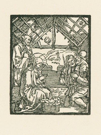 Çobanların Tapınması by Albrecht Dürer or Duerer