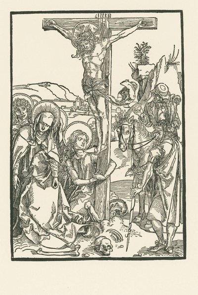 Çarmıha Gerilme, yaklaşık 1500 (gravür) by Albrecht Dürer or Duerer